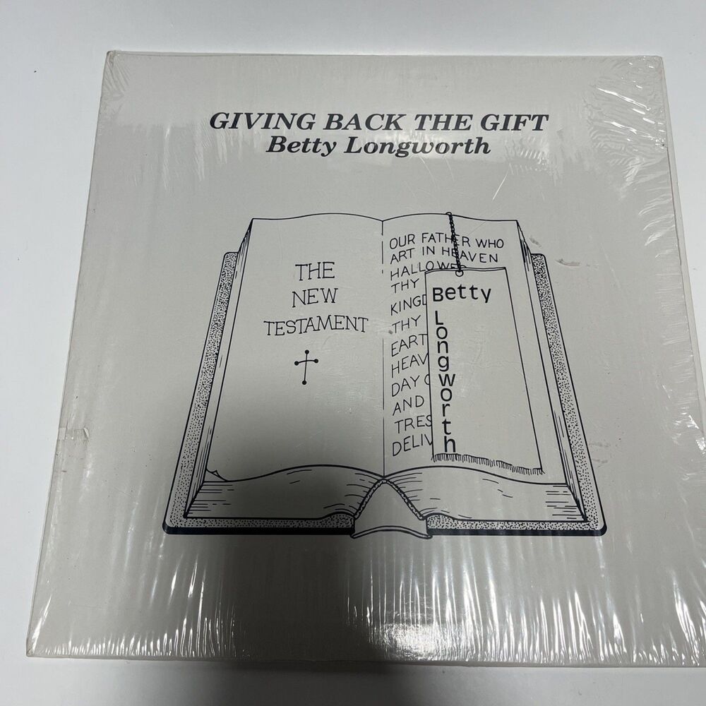 Giving Back The Gift by Betty Lonworth Christian Vinyl LP Record